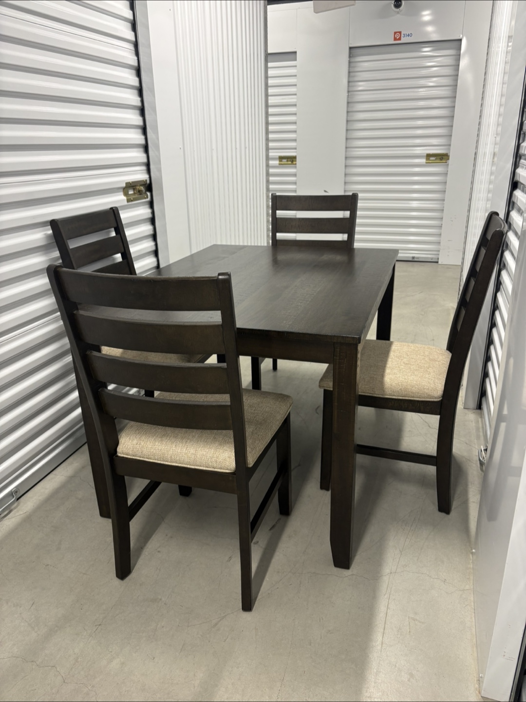 Can deliver—Beautiful rustic dining set—Retail was $1119 - photo 5