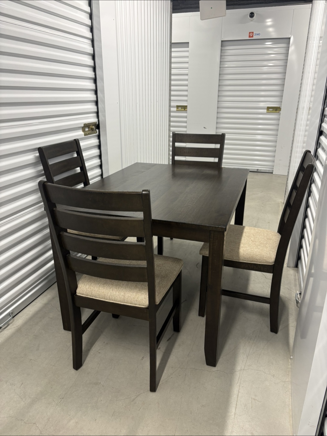 Can deliver—Beautiful rustic dining set—Retail was $1119 - photo 3