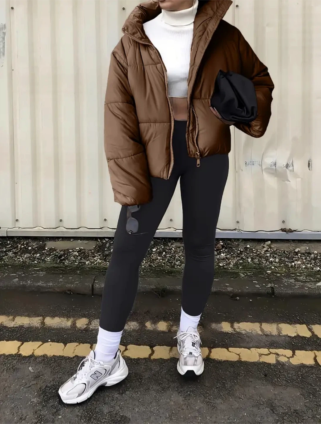 Brown Puffer Jacket