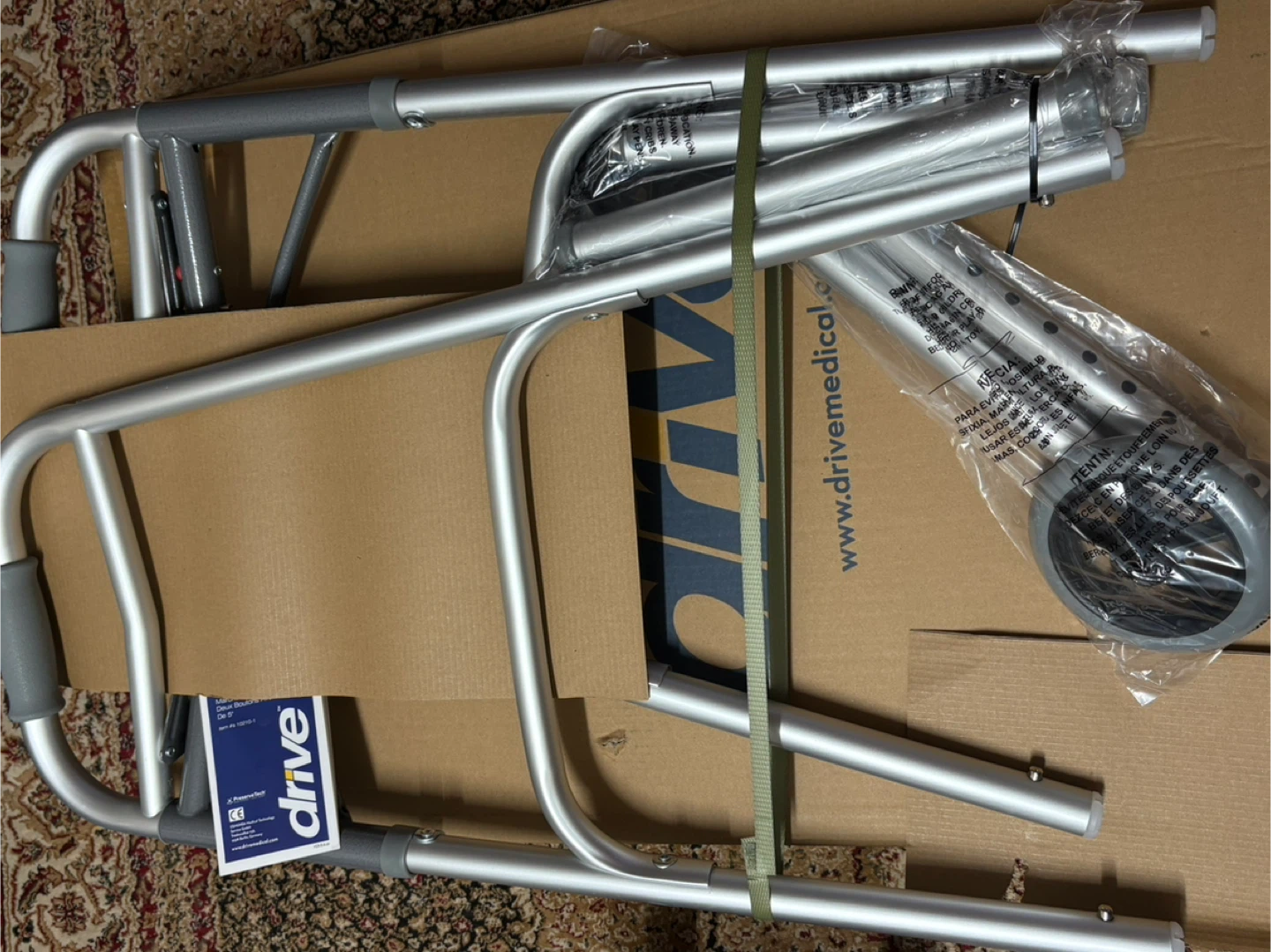 Drive Medical Folding Walker - photo 3