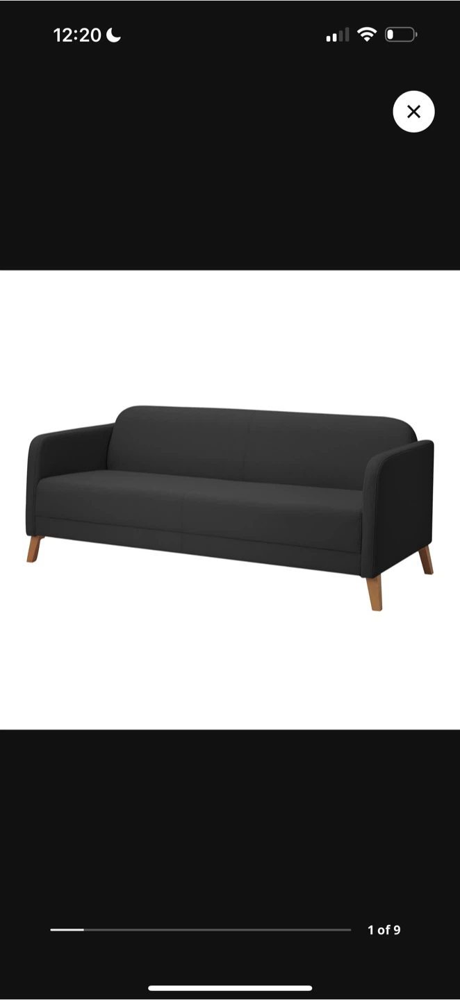 Dark Grey Sofa - 197 cm - photo 3