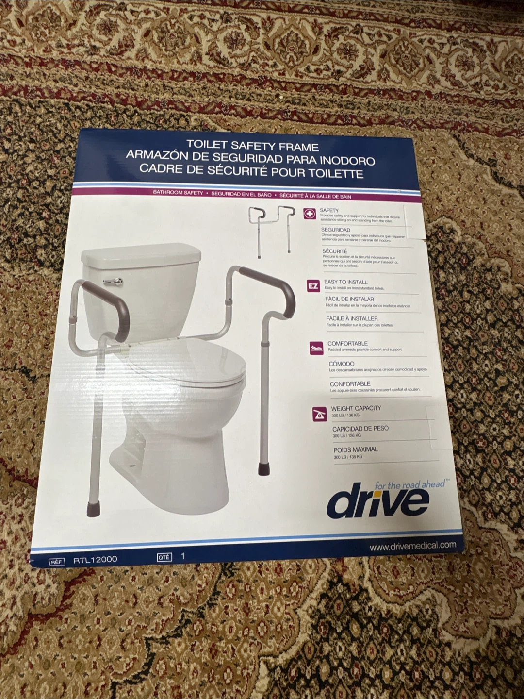 Drive Toilet Safety Frame