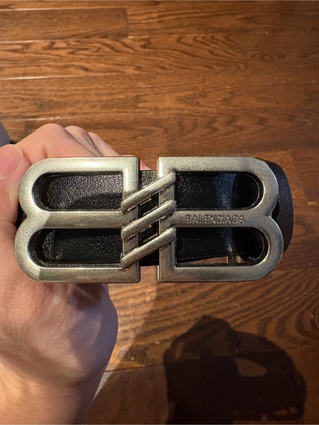 Balenciaga BB Logo Belt