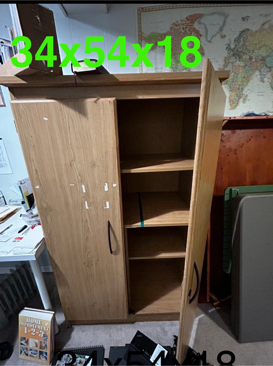 Wooden Storage Cabinet - photo 4
