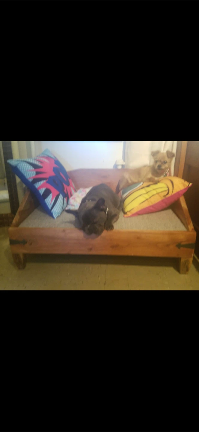 Dog Bed Heavy Solid Wood - photo 3