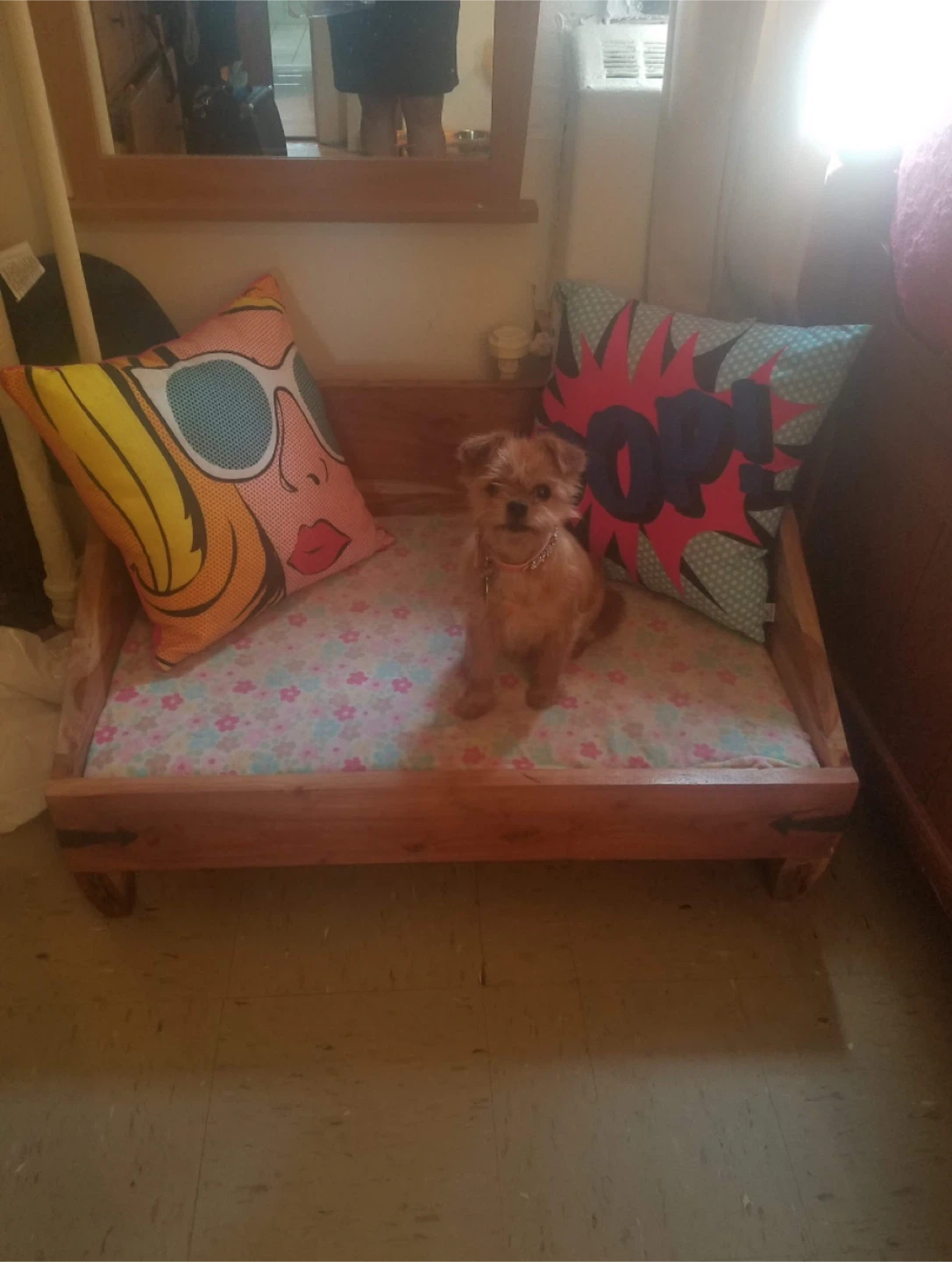 Dog Bed Heavy Solid Wood - photo 4