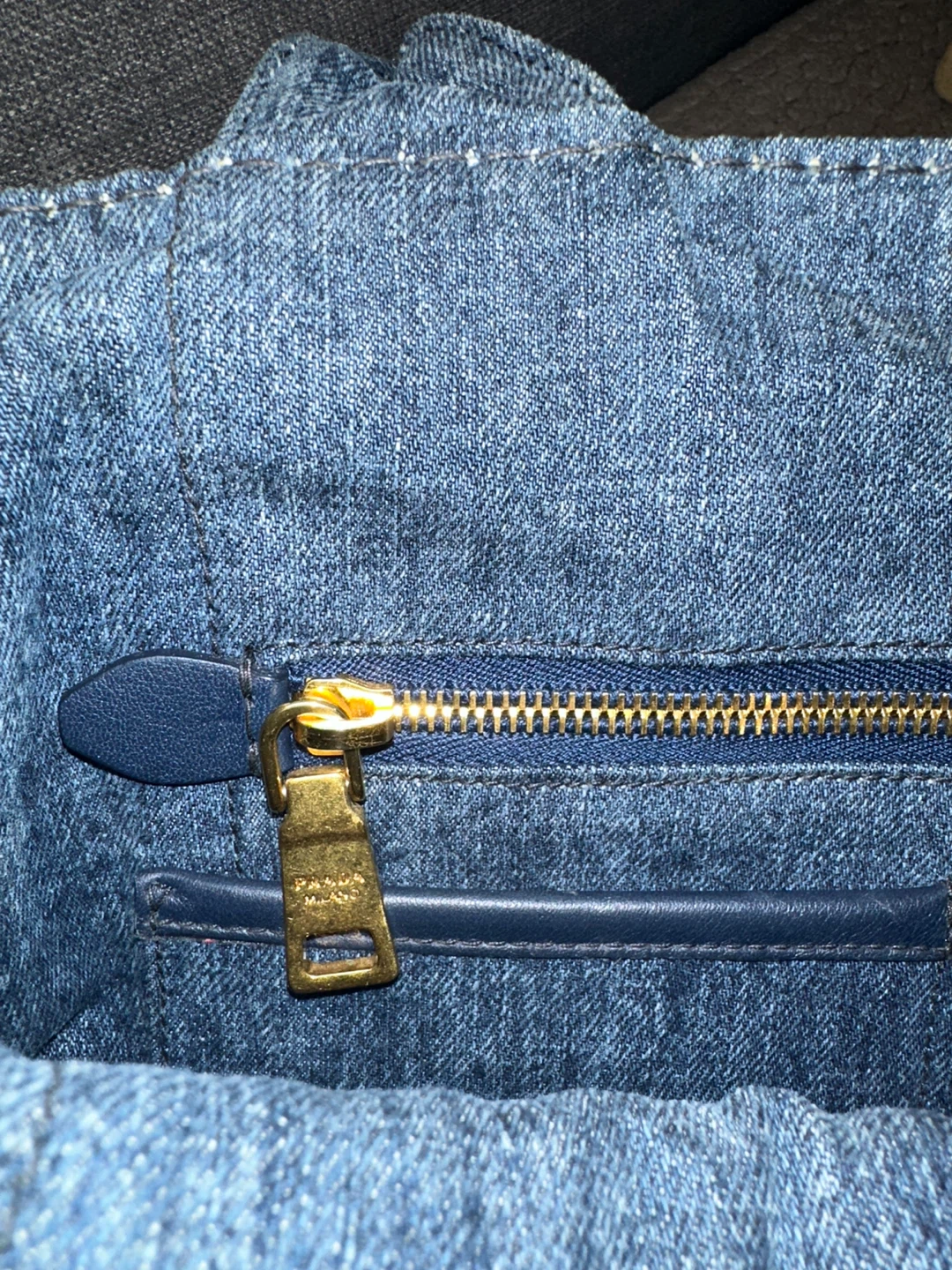 Prada Denim  canapa Tote Bag - photo 4