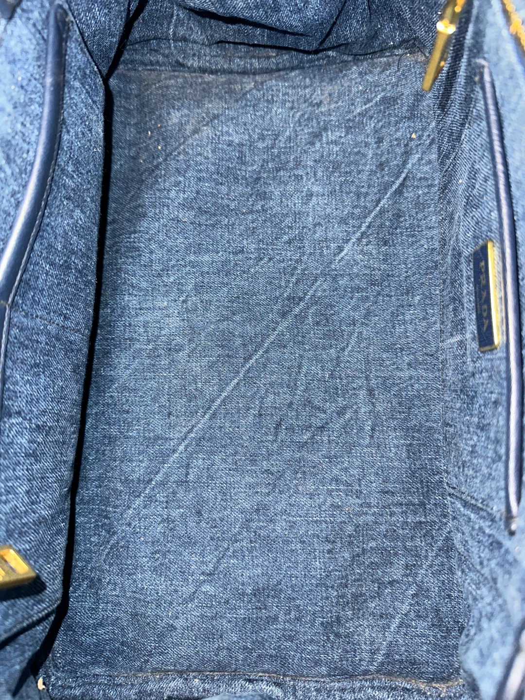 Prada Denim  canapa Tote Bag - photo 3