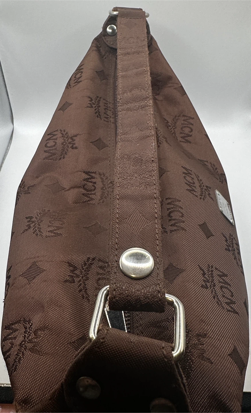 MCM Brown Monogram Shoulder Bag - photo 3