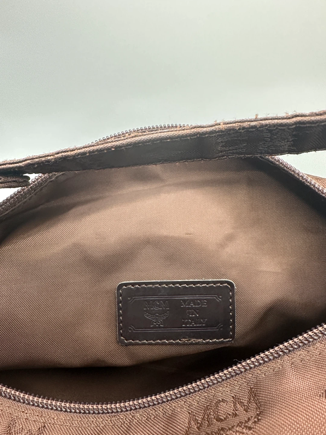 MCM Brown Monogram Shoulder Bag - photo 5