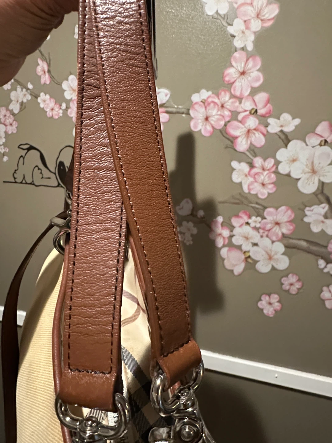 Burberry Canvas and Leather Tote Bag - photo 2