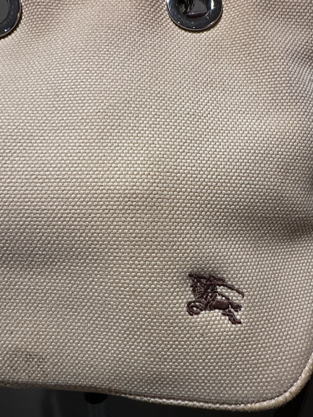 Burberry Canvas and Leather Tote Bag - photo 4