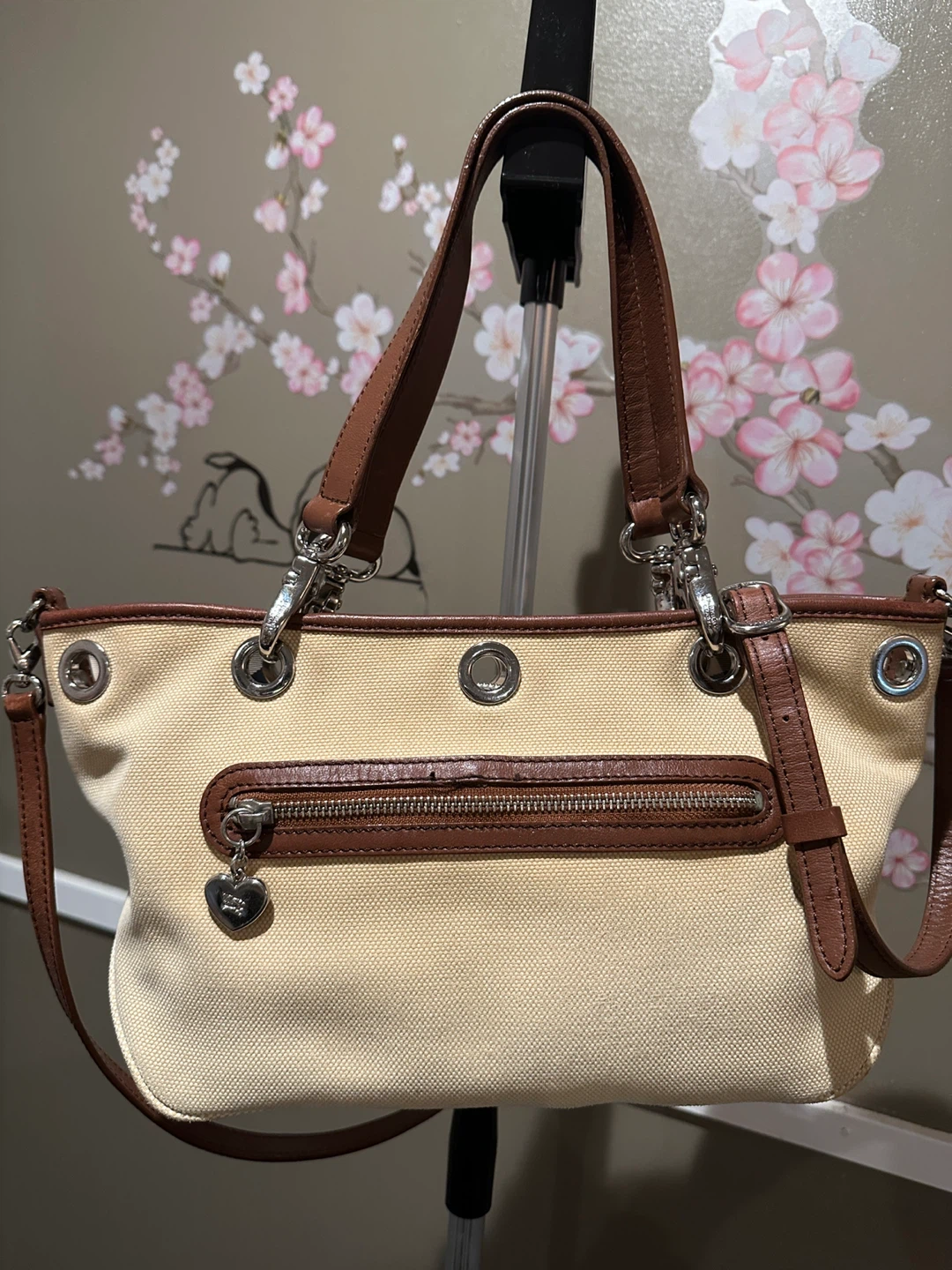 Burberry Canvas and Leather Tote Bag - photo 3