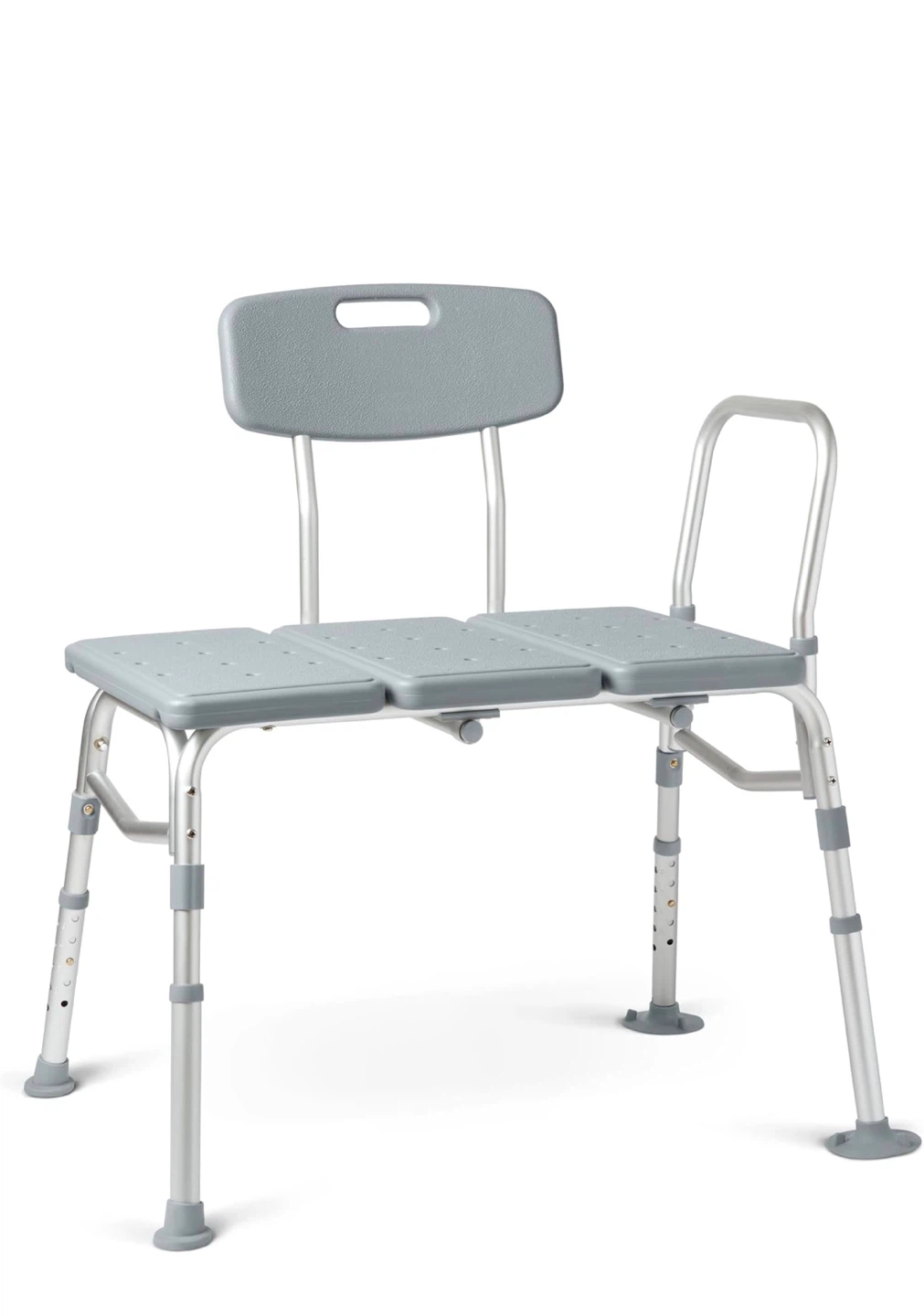 Very New Adjustable Shower Chair with Back and Arms