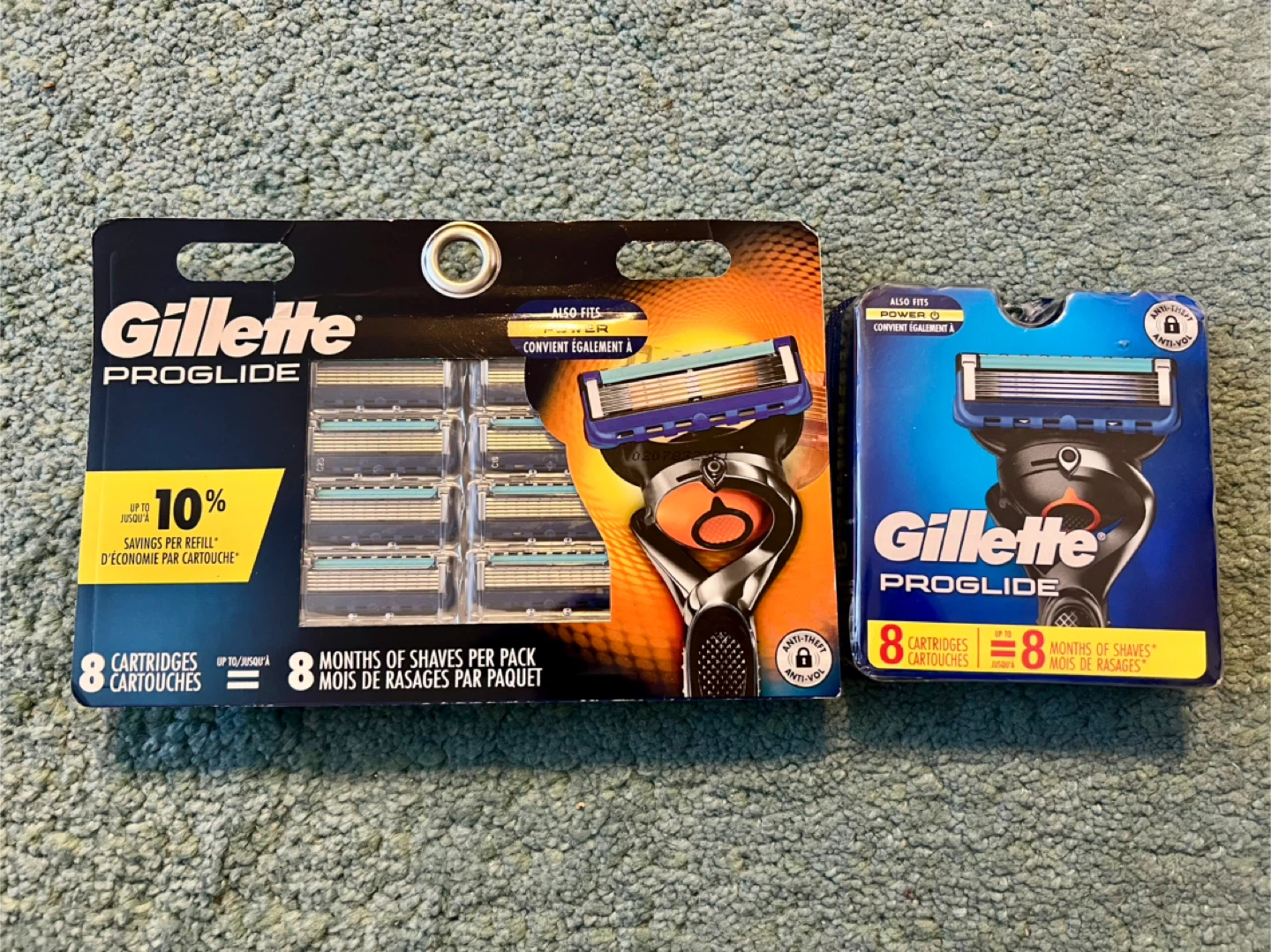 Gillette Proglide Razor Blade Refills & Handle