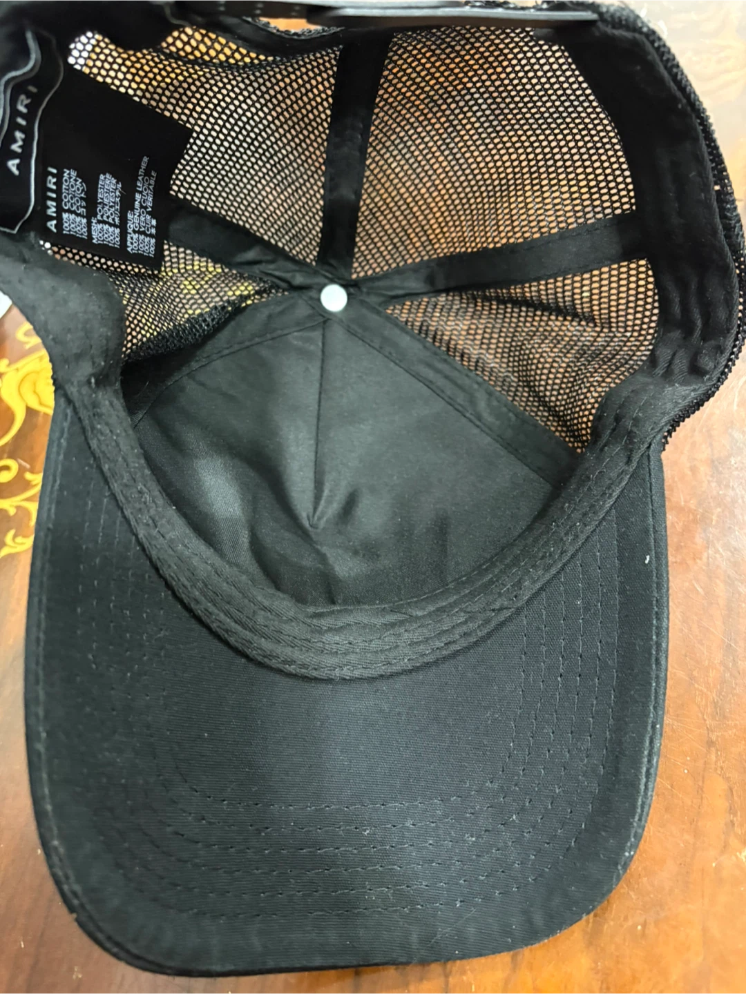 Amiri Black Trucker Hat - photo 5