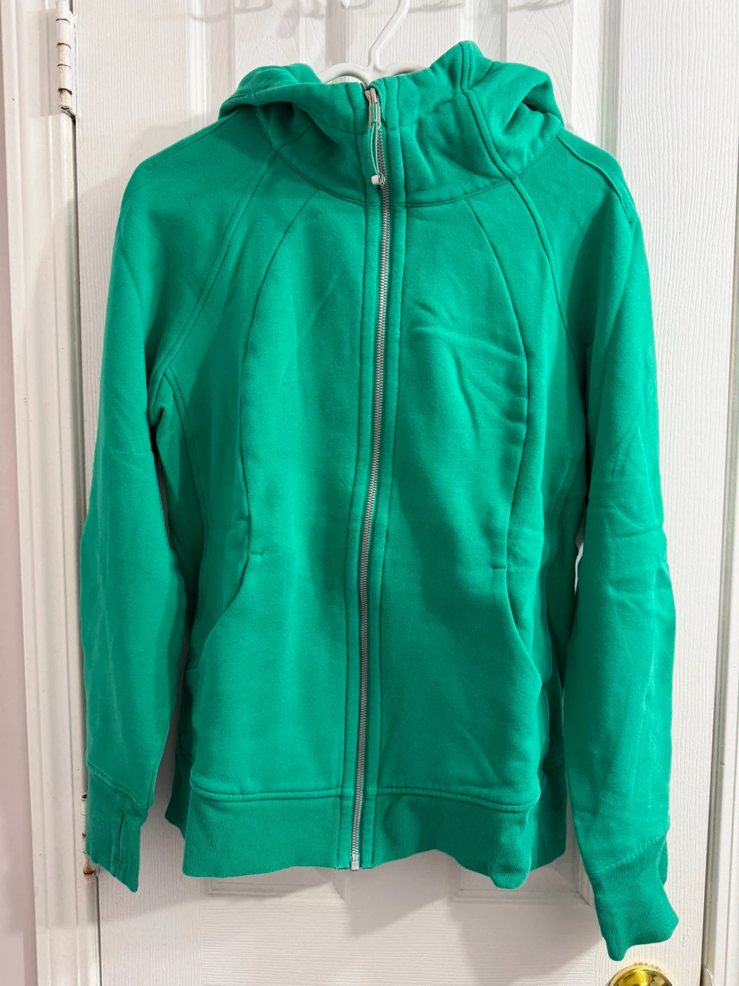 Lululemon Green Full Zip-Up Hoodie