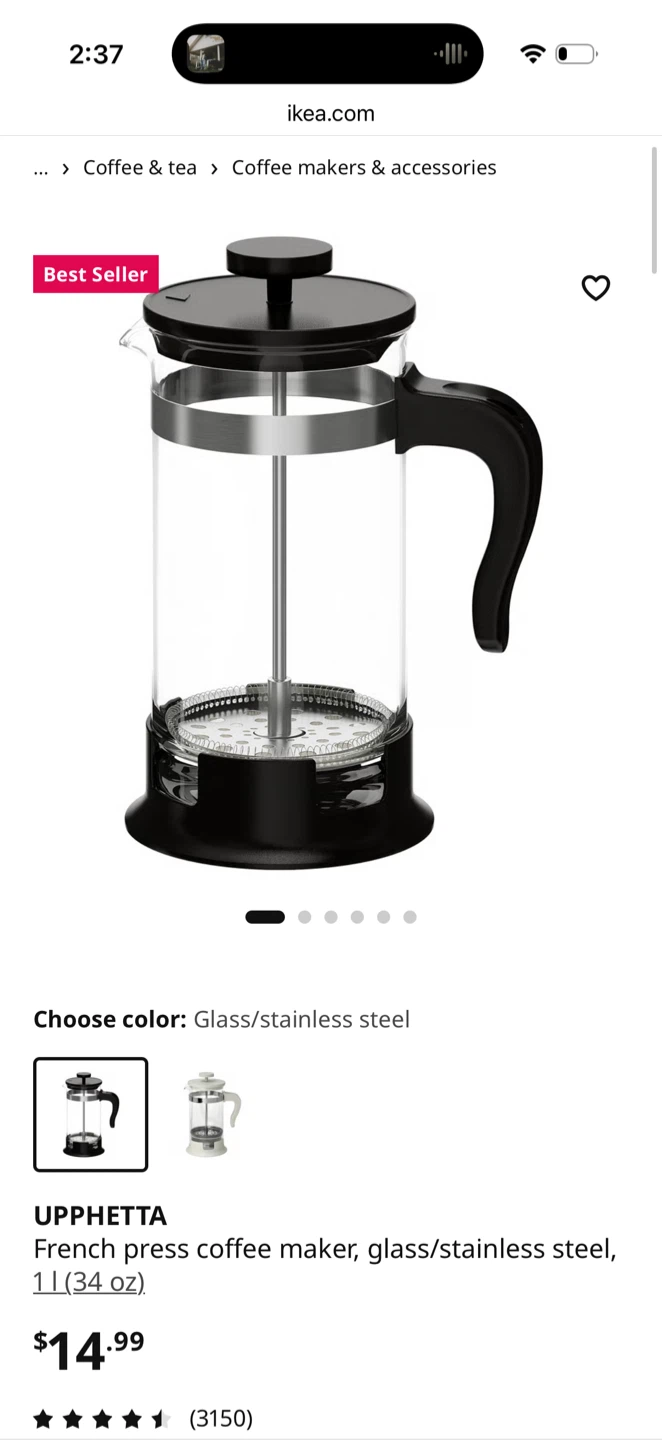 IKEA French Press - photo 3