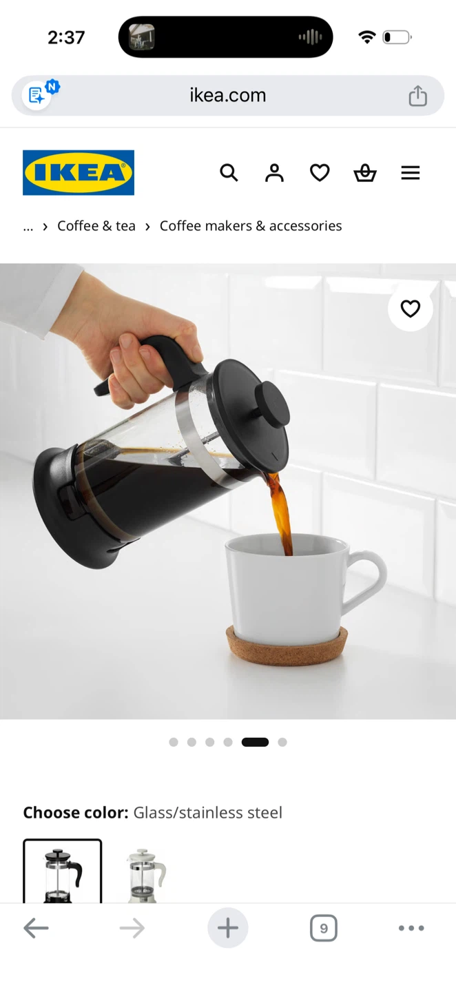IKEA French Press - photo 2