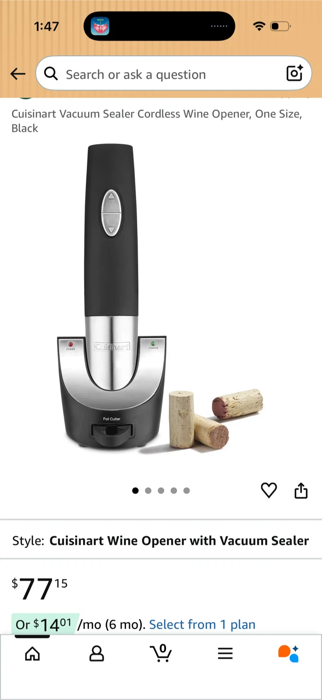 Cuisinart Cordless Bottle Opener - photo 4