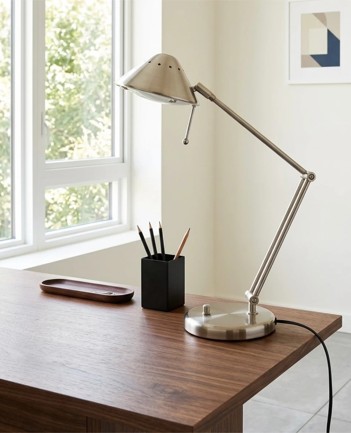 90s Postmodern Articulating Desk Lamp