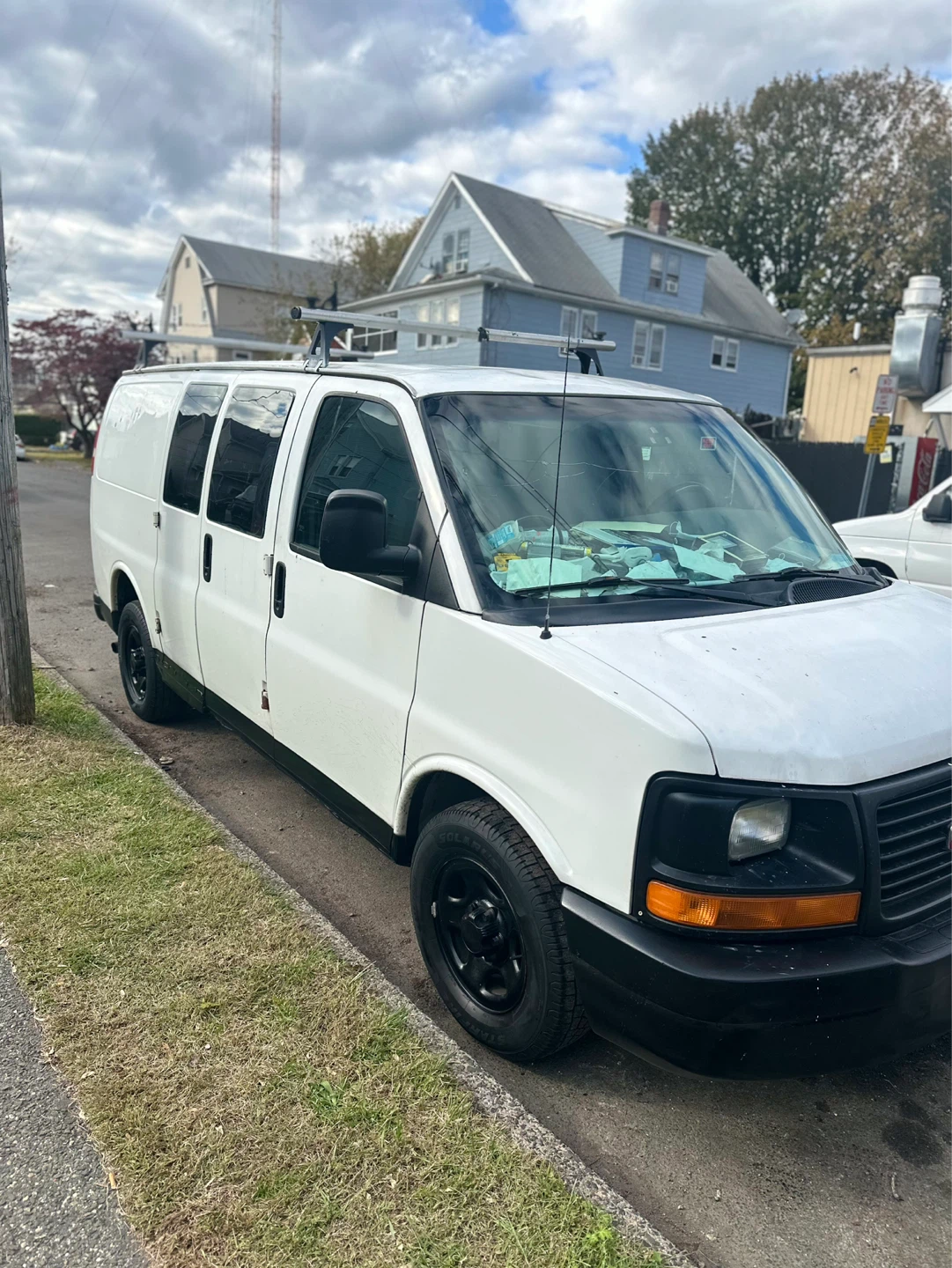 White GMC Cargo Van - photo 3