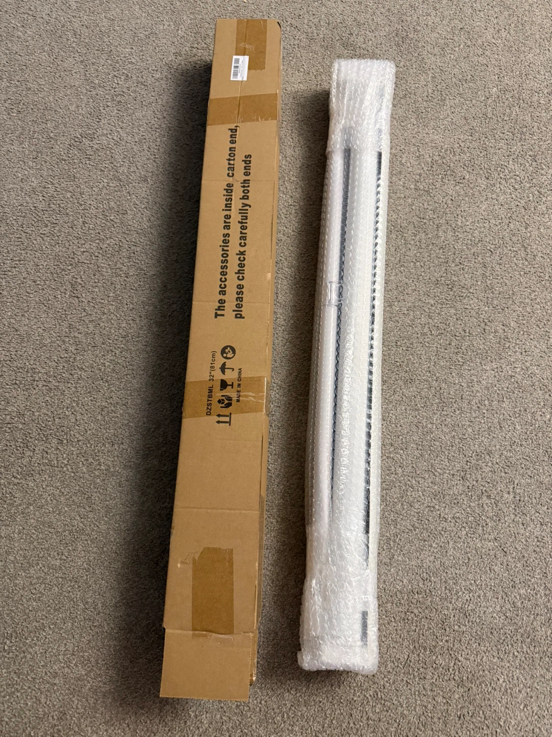 NEW Cordless Zebra Blind, 32” W x 90” H - photo 2