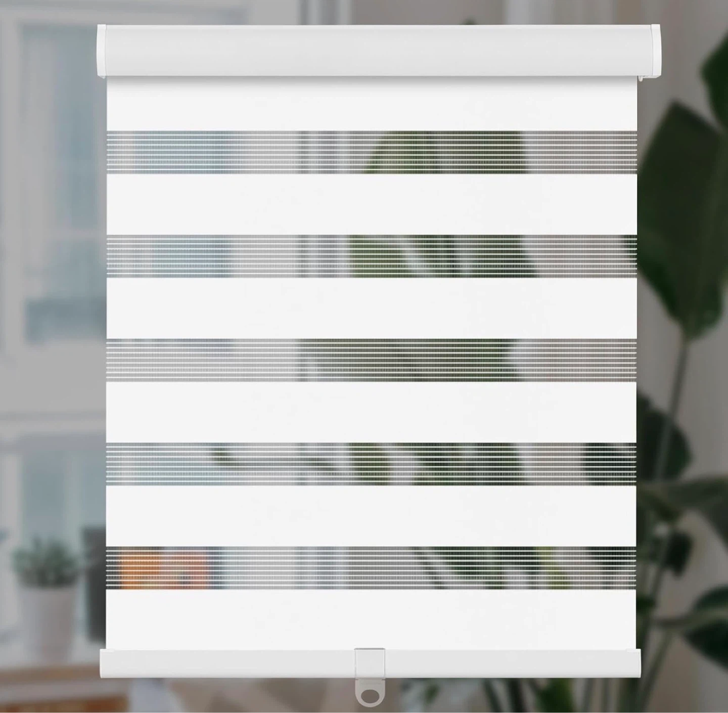 NEW Cordless Zebra Blind, 32” W x 90” H