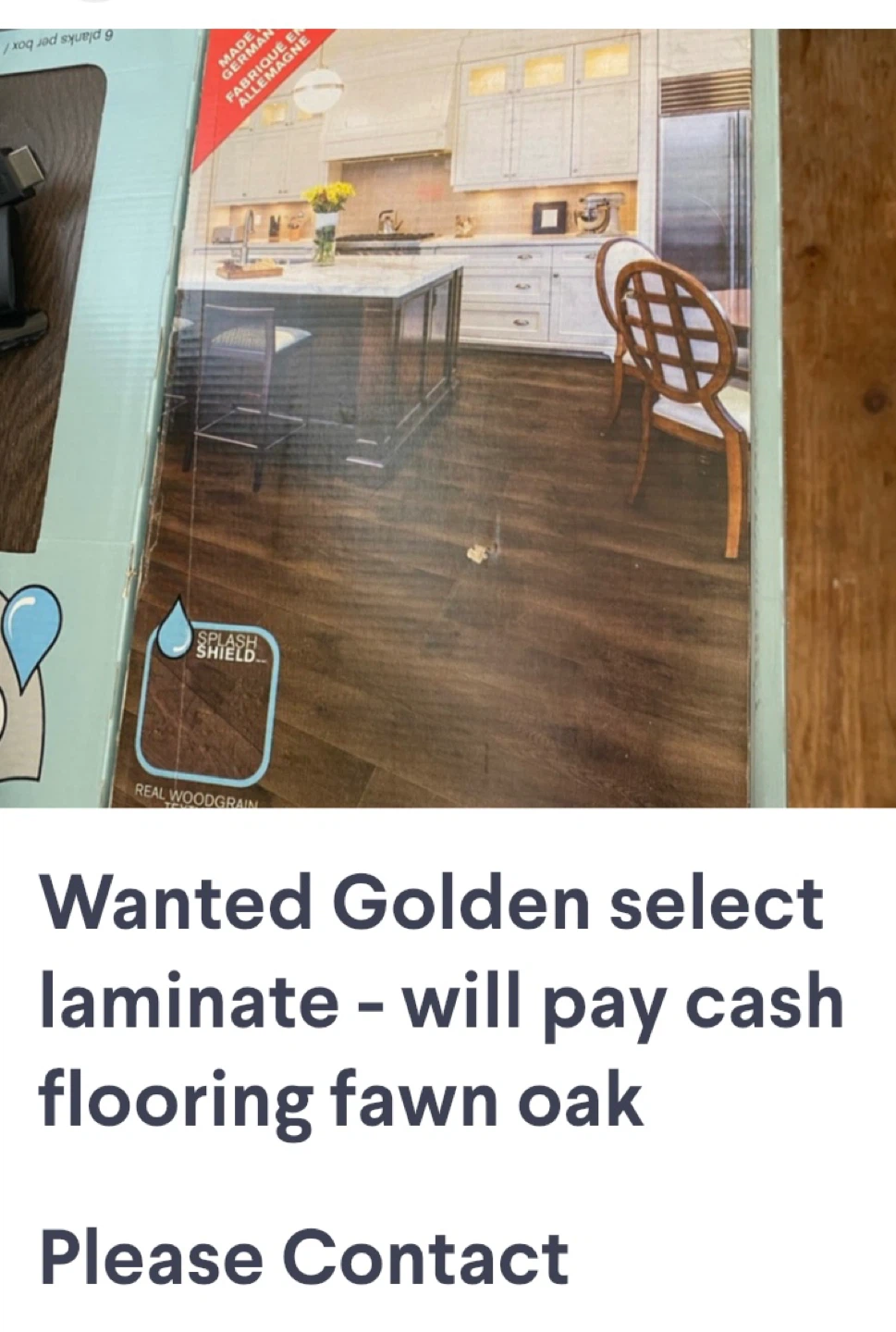 Wanted Golden Select Laminate Flooring - Fawn Oak