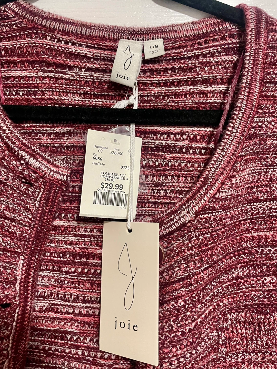 Joie Knit Vest - L/G - photo 4