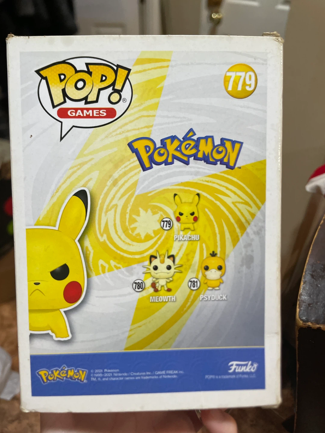 Funko Pop! Games #779 Pikachu Vinyl Figure - photo 2