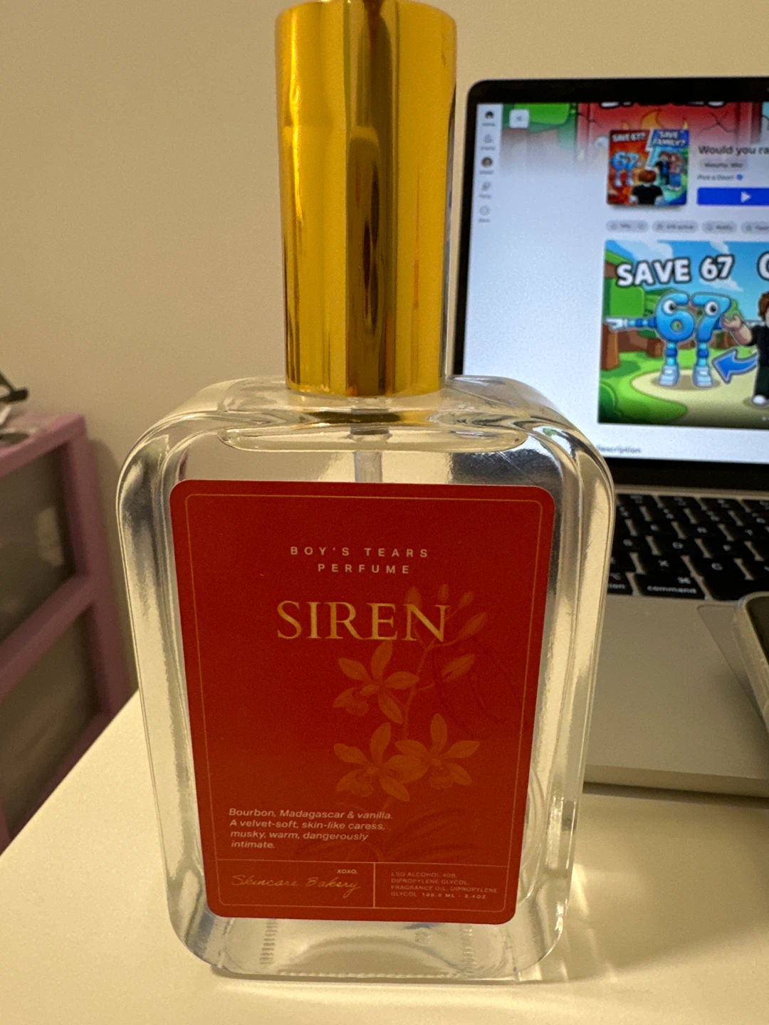 🥕Skincare Bakery Siren Perfume 3.4 oz