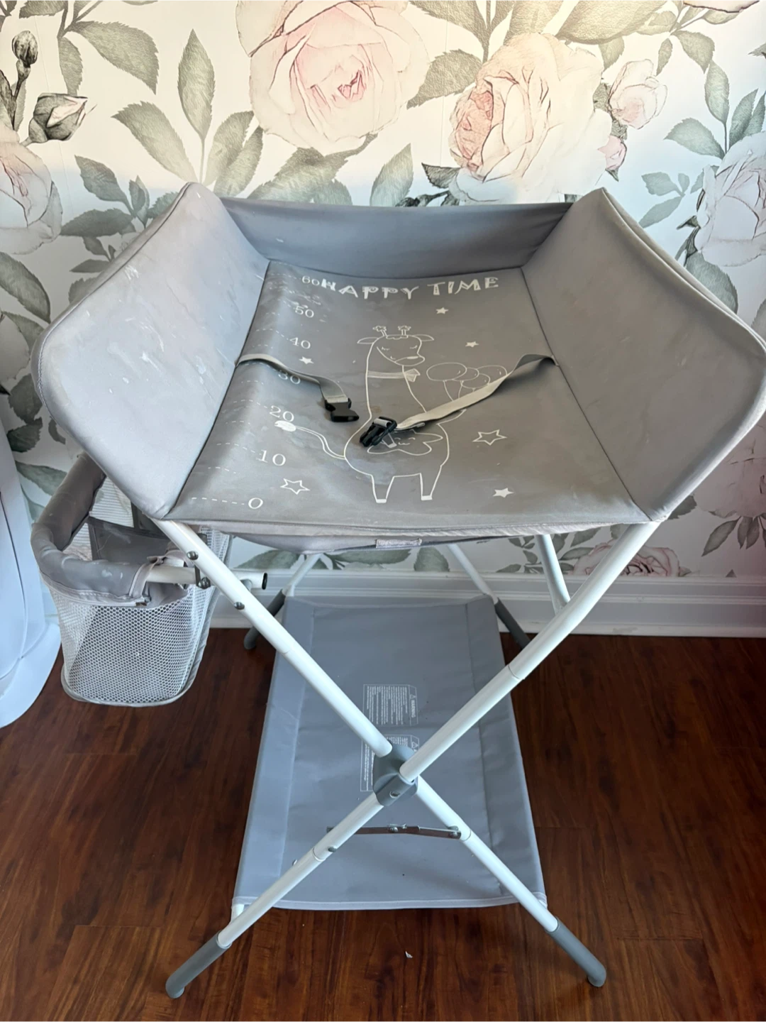 Infant Changing Table with Storage Basket - photo 2