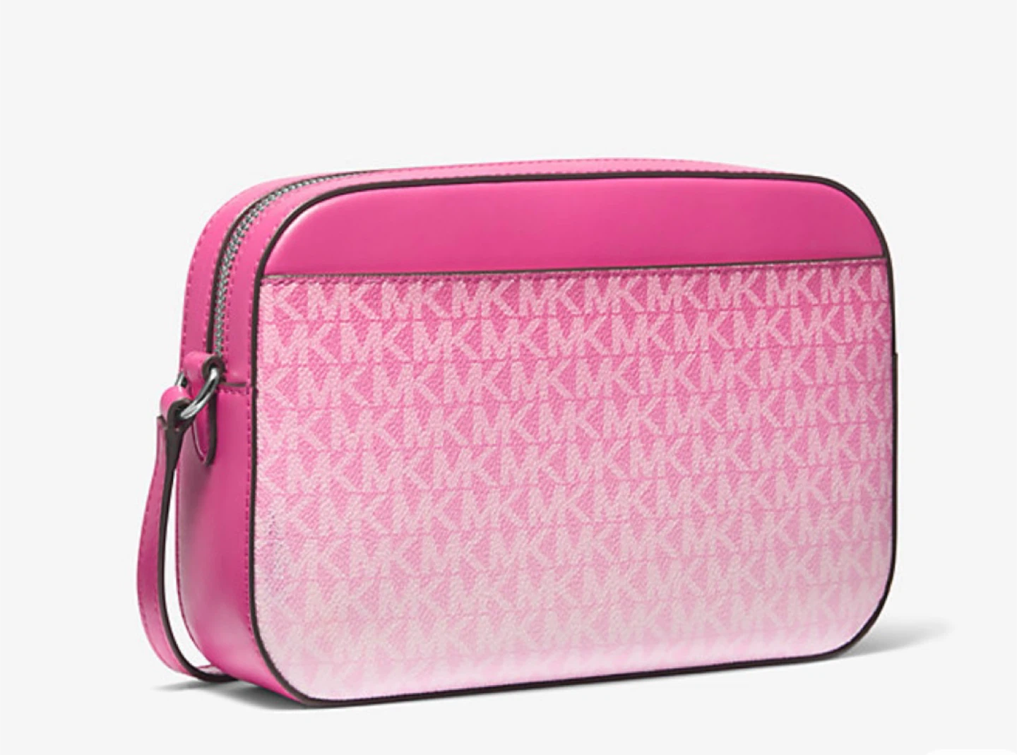 Michael Kors Pink Ombre Logo Camera Bag - photo 3