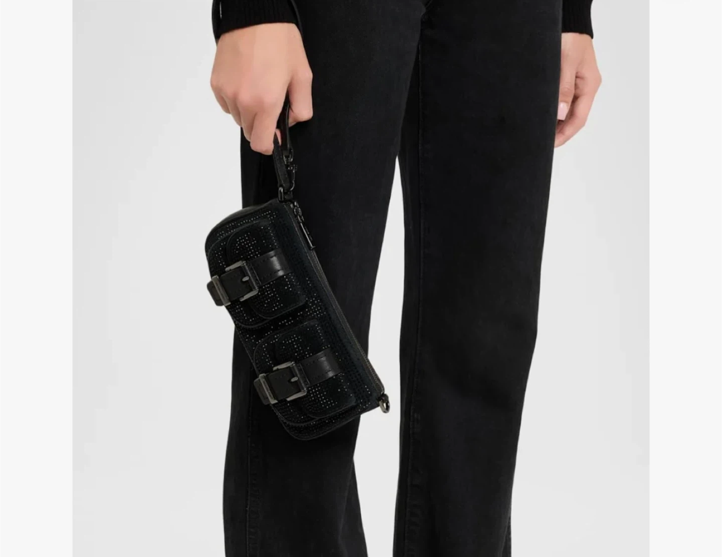 Michael Kors Black Studded Shoulder Bag - photo 4