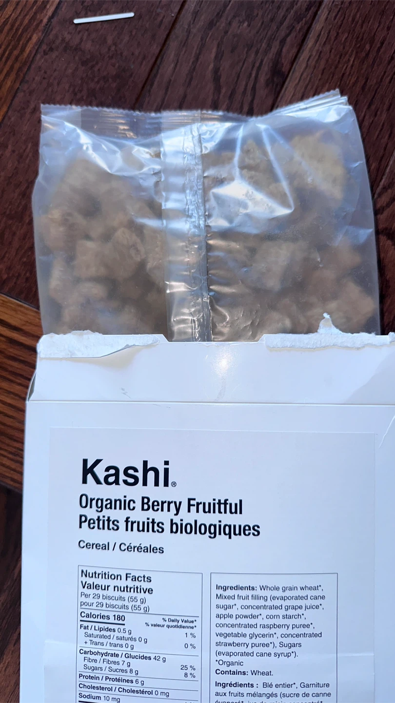 Kashi Organic Berry Fruitful Cereal 488g - photo 2