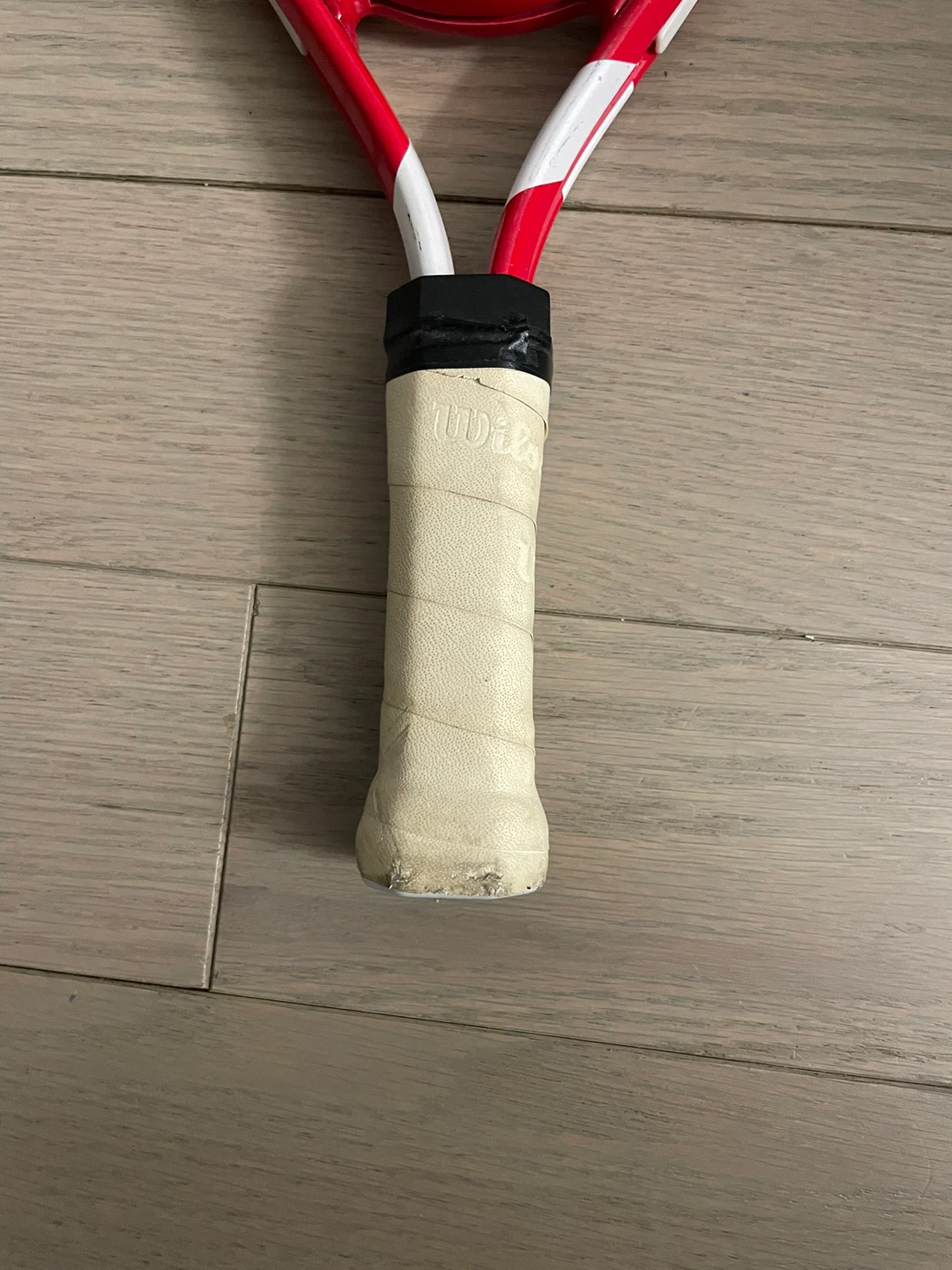 🥕 Junior Wilson US Open 18 Tennis Racket - Red - photo 2
