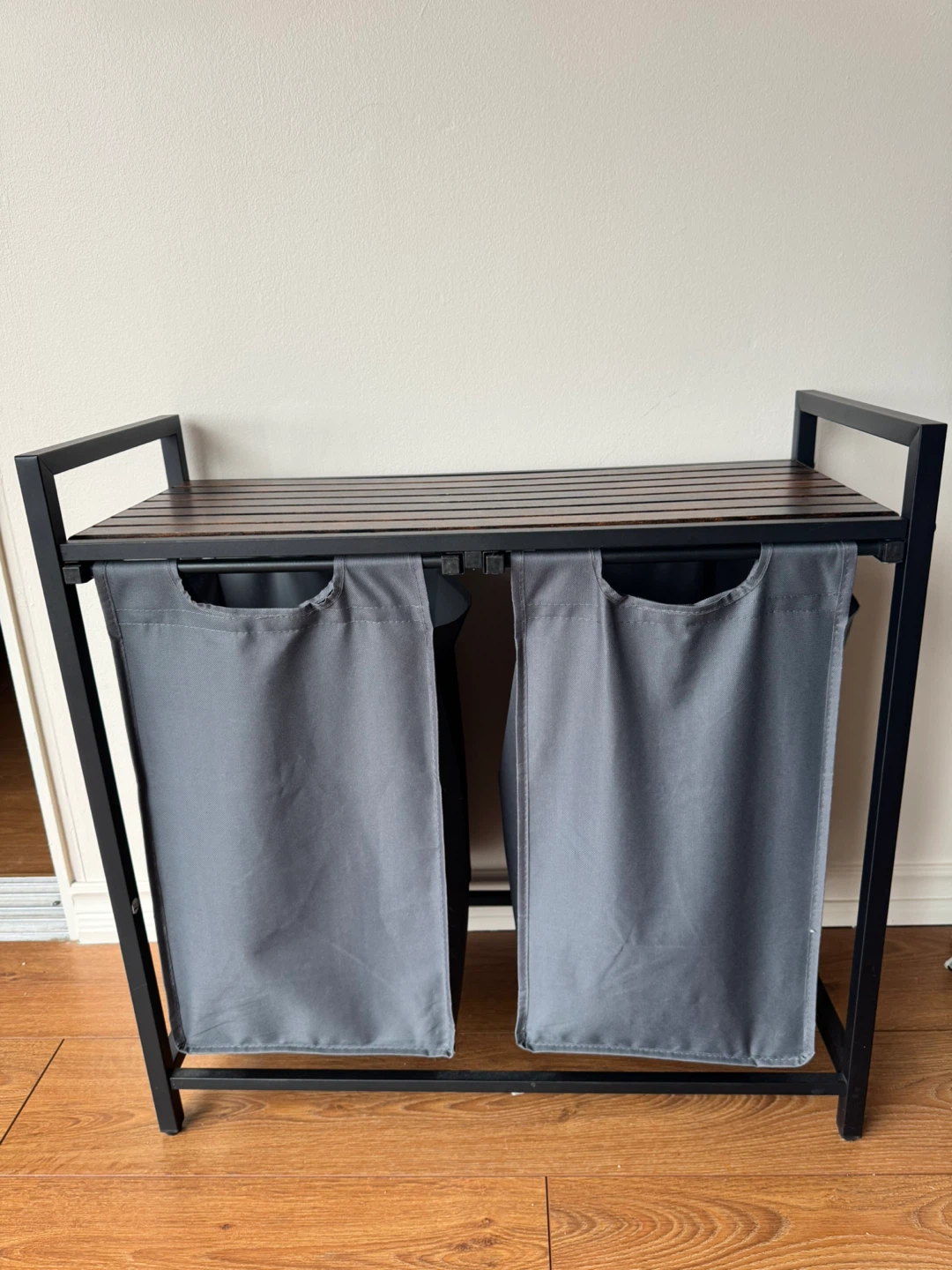 2-Bin Laundry Sorter Hamper - photo 2