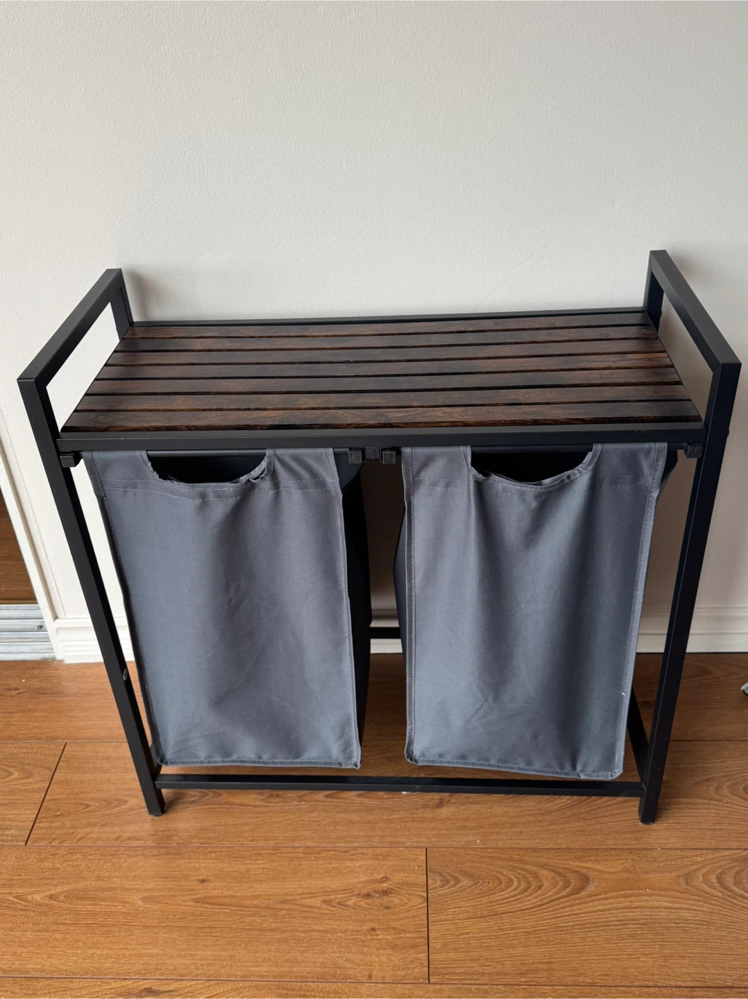 2-Bin Laundry Sorter Hamper