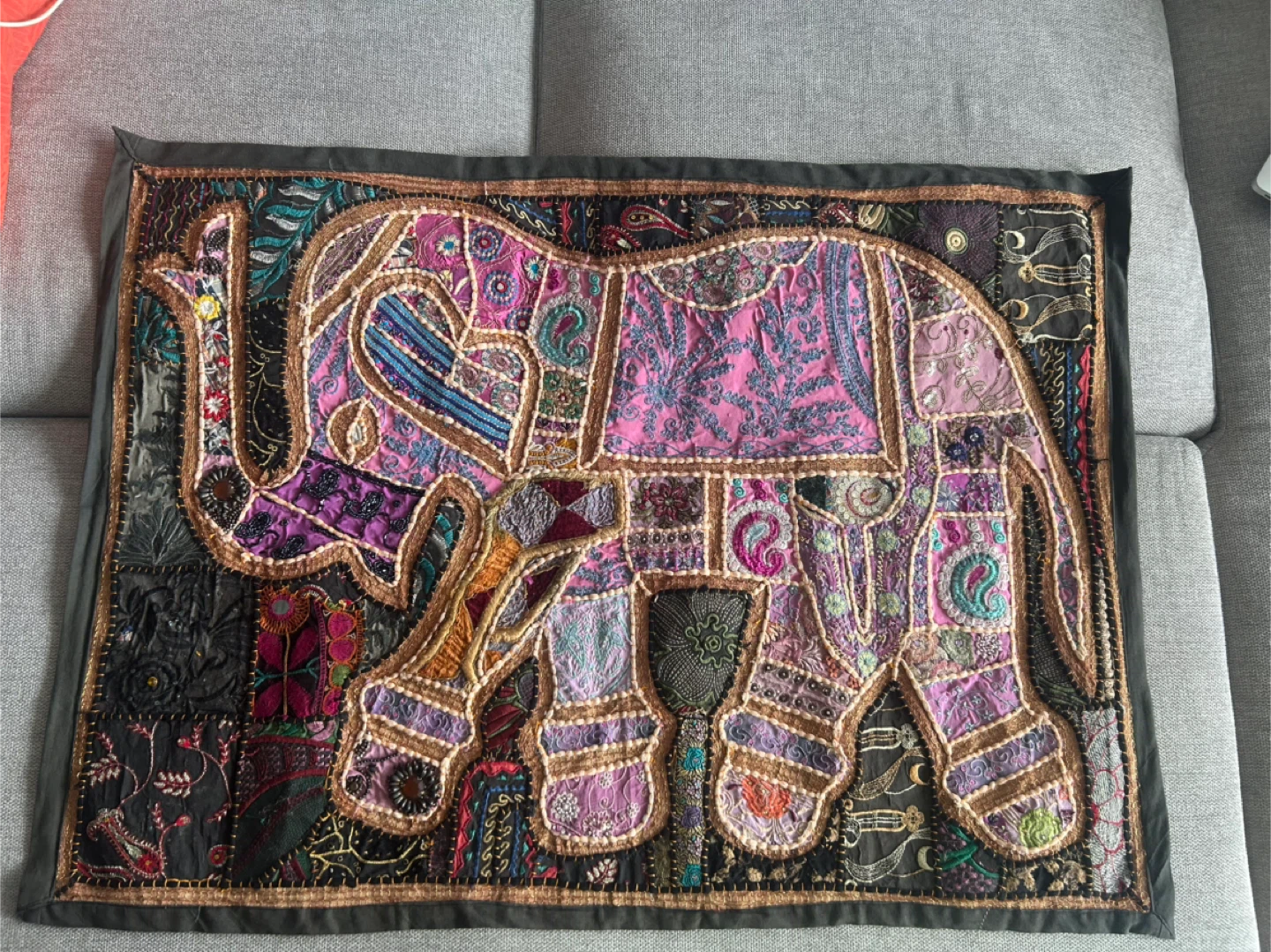 Boho Elephant Wall Hanging Tapestry