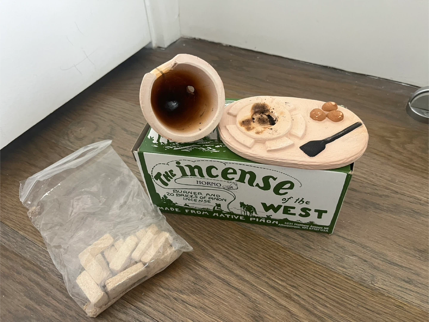 The Incense of the West "The Horno" Pinon Incense Burner - photo 2