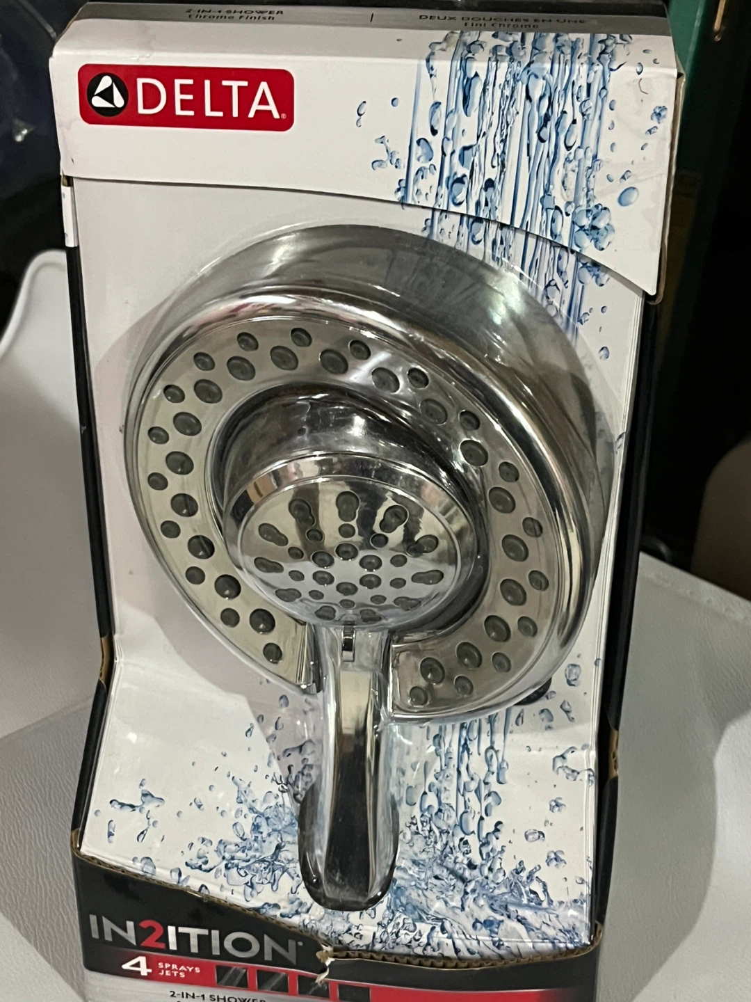Delta In2ition 4-Spray Shower Head