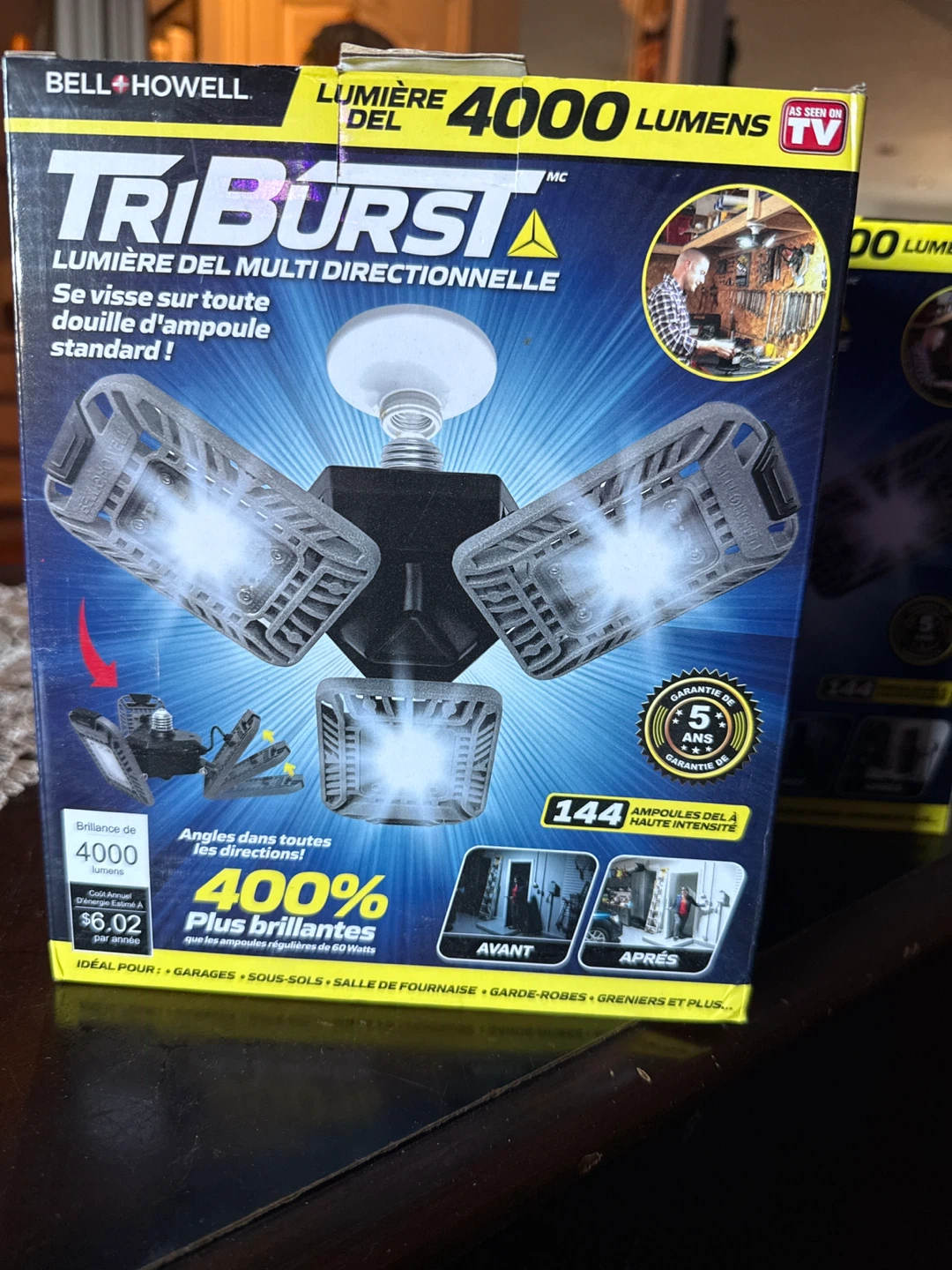 Bell + Howell TriBurst 4000 Lumens LED Light