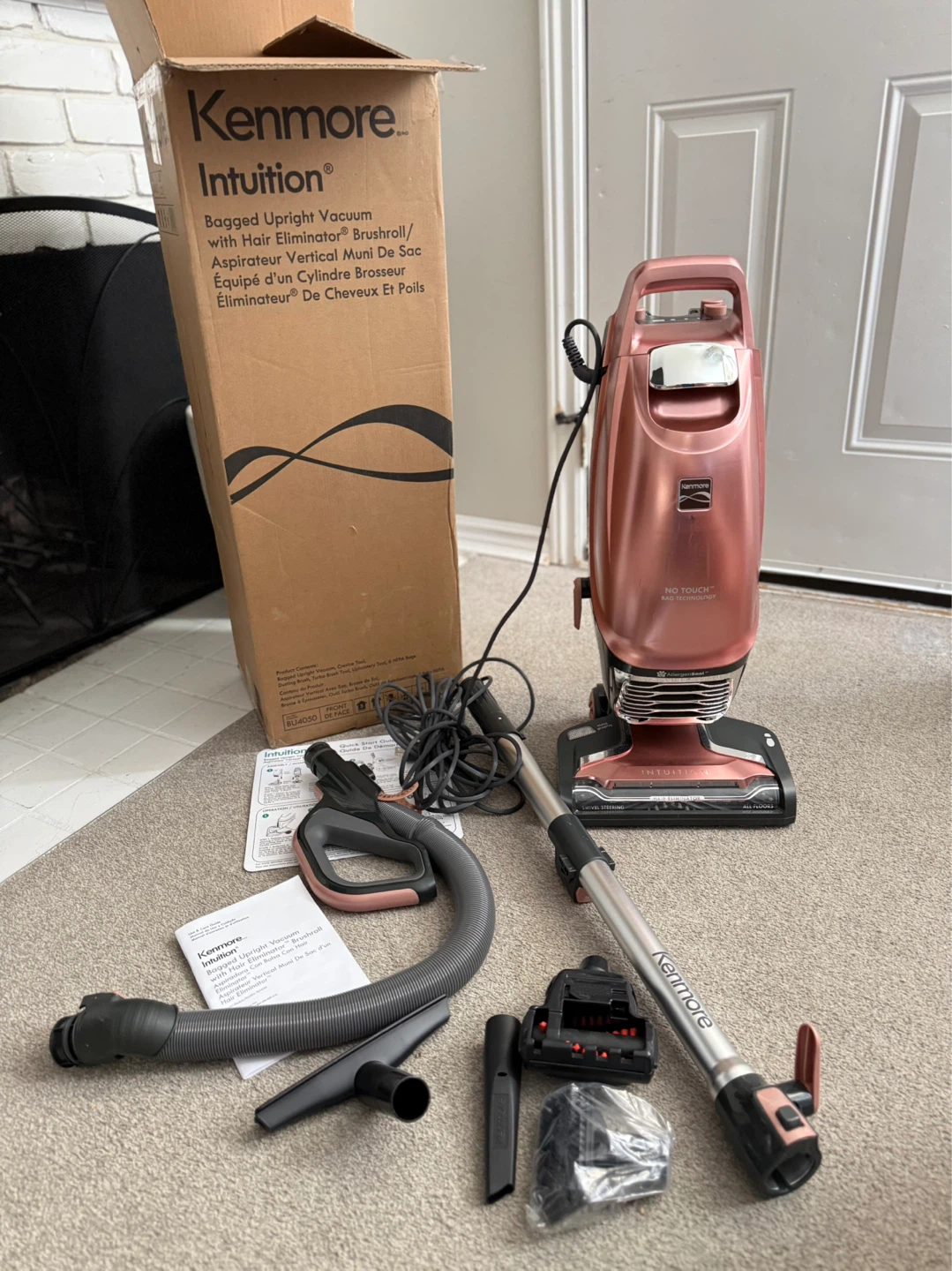 Kenmore Bagged Upright Vacuum, Broken Clip