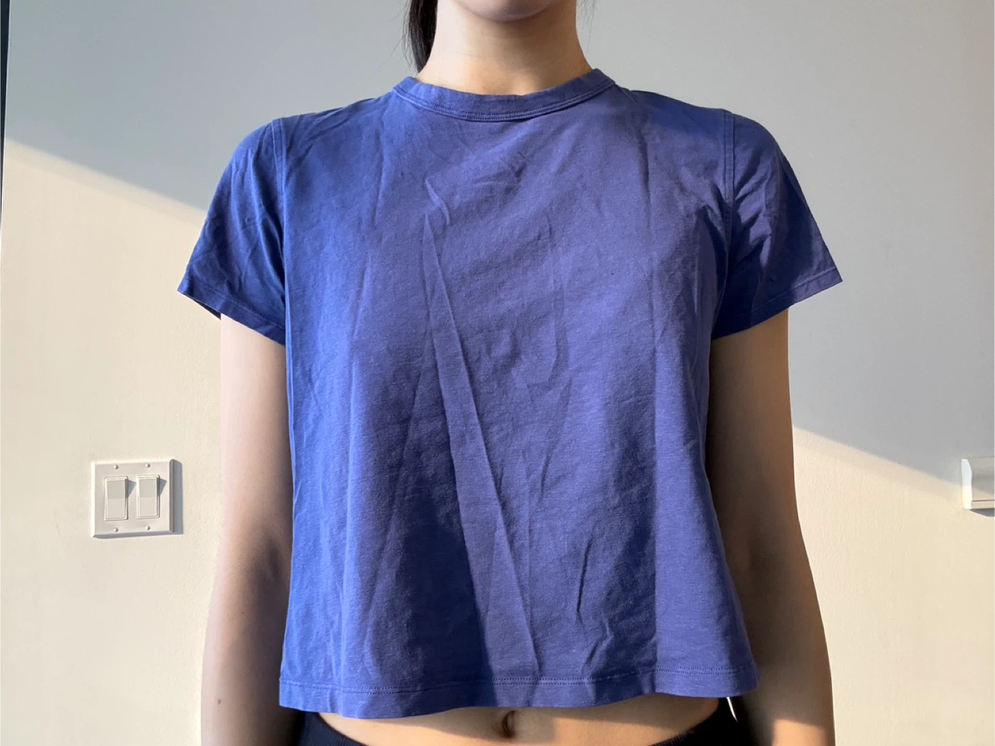 Lululemon Blue T-Shirt - Size 6
