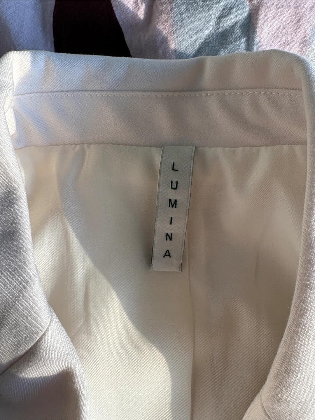 Lumina Cream Button Blazer Jacket - Small NEW - photo 4