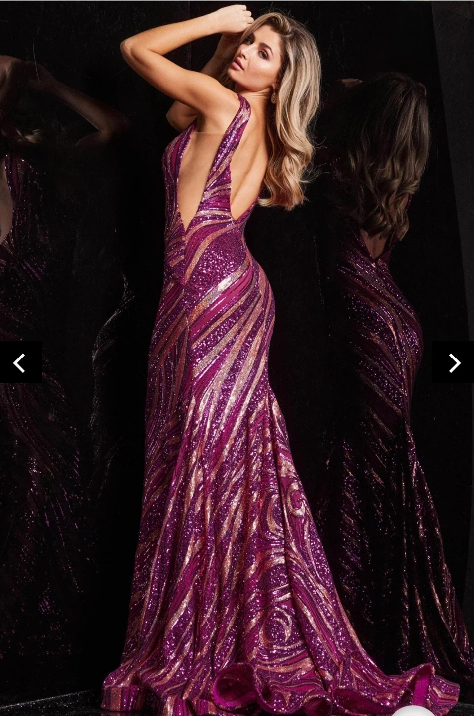 Jovani Sequin Mermaid Gown - photo 3