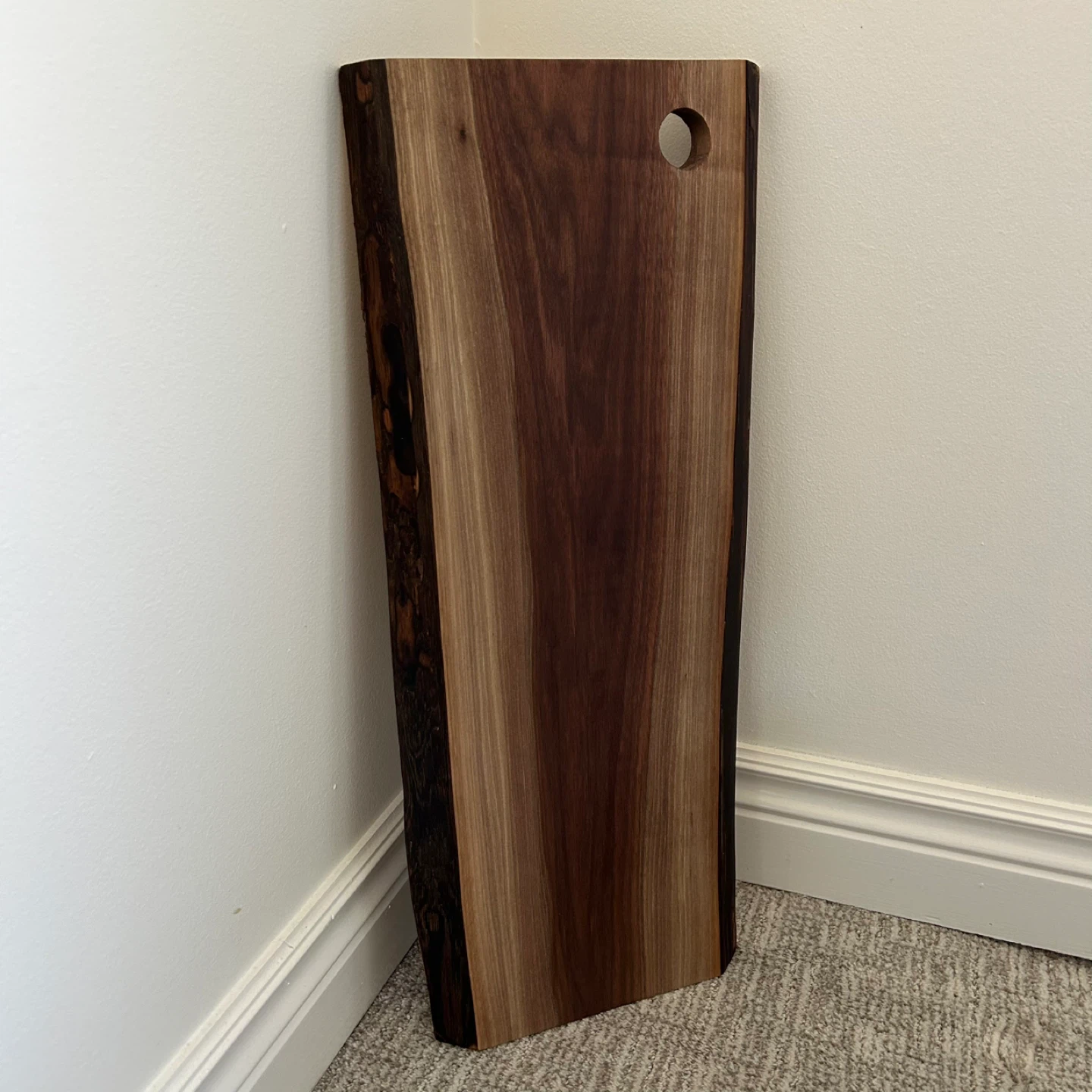 Live Edge Walnut Charcuterie Board