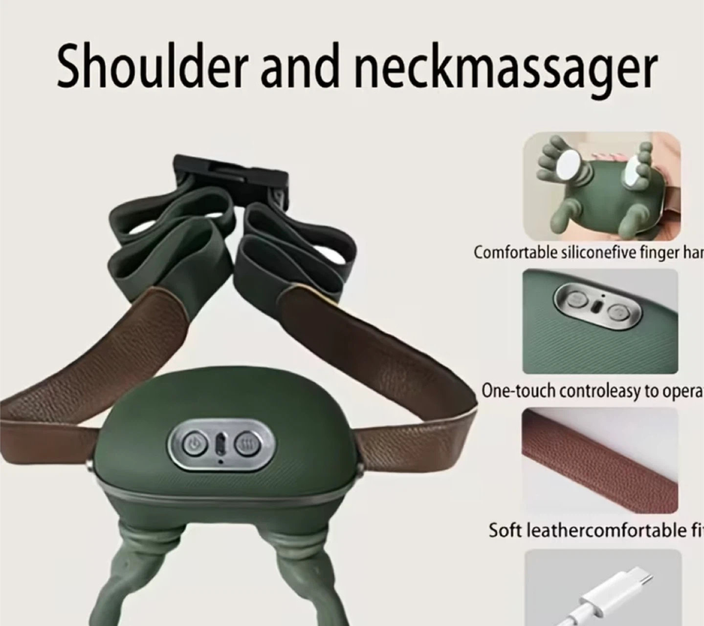 Shoulder and Neck Massager - photo 2