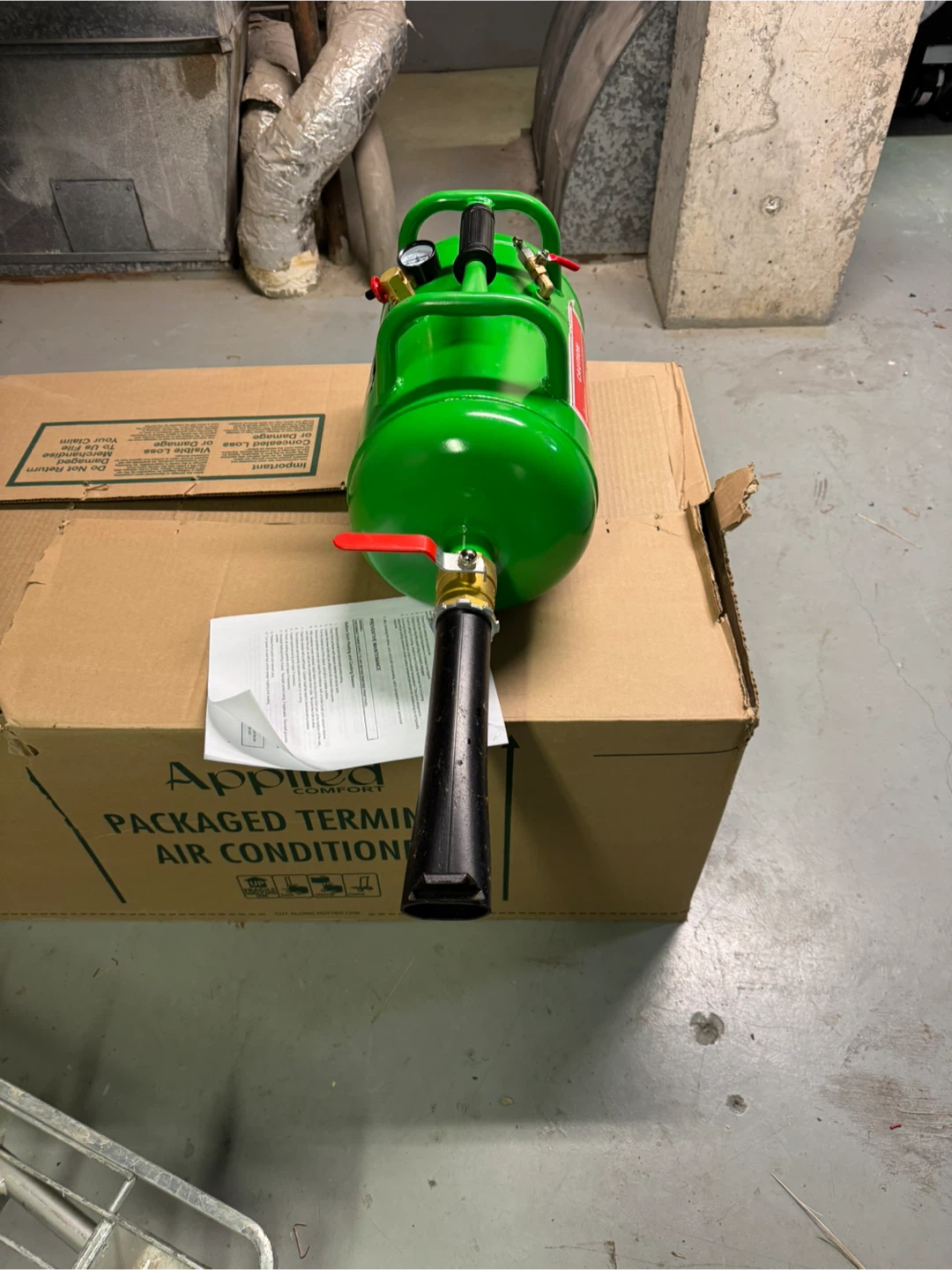 AIR TIRE BEAD SEATER 5 Gallon Green - photo 3